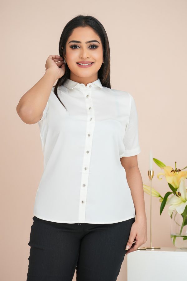 Short Sleeved Button Up Shirt